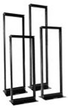 Distribution Rack Black 6 FT 38 RMS