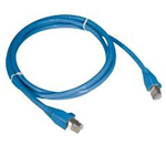 Patch Cord CAT 6A FTP 7 FT Blue