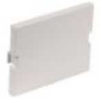 AV Module Blank 1.5 Unit Office White