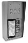 12 Button Apartment Entry Phone with Built-In Door Strike Relay Flush Mount or Surface Mount with an Optional VE-5x10 with Enhanced Weather Protection (EWP)