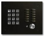 Oil Rubbed Bronze Vandal Resistant Entry Phone with Keypad Flush Mount with the included Rough-In Box or Surface Mount with an Optional VE-6x7 with Enhanced Weather Protection (EWP)