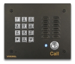 VoIP Oil Rubbed Bronze Vandal Resistant Entry Phone with Keypad and Built-In Entry System Flush Mount with the included Rough-In Box or Surface Mount with an Optional VE-6x7