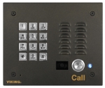 VoIP Oil Rubbed Bronze Vandal Resistant Entry Phone with Keypad Built-In Entry System and Analog Color Video Camera Flush Mount with the included Rough-In Box or Surface Mount with an Optional VE-6x7