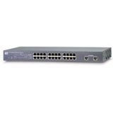 24X10/100 + 2X GIGABIT UTP + 2X Mini GBIC Switch