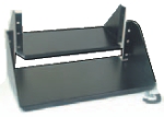 Equipment Shelf Heavy Duty 7in. H x 19in. W x 20in. D Black