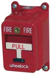 Manual Pull Station Single Action Fire Red