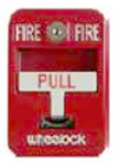 Manual Pull Station Double Action Fire Red