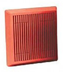 8 Multitone Horn Wall/Ceiling 12/24 VDC Red