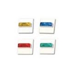 Series MTWP 8 Multitone Horn Strobe (Red) Ceiling High Intensity Weatherproof 24 VDC 115/177CD No Lettering White