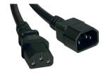 Heavy-Duty Power Extension Cord 15A 14AWG (IEC-320-C14 to IEC-320-C13) 6 Ft
