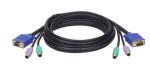 PS/2 (3-in-1) Cable Kit for KVM Switch B007-008 15 Ft