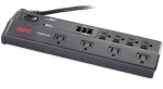 APC Home Office SurgeArrest 8 Outlet with Phone (Splitter) Protection 120V