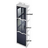 37 Space Plexi Front Door Universal Textured Black Powder Coat Finish