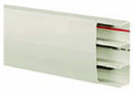 Super BaseTrak (PS3) Two-Channel Non-Metallic Raceway Non-Latching 5ft. (Sold & Priced per 25ft. Carton) Office White