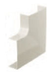 Super BaseTrak (PS3) Flat Elbow (Cover) Office White