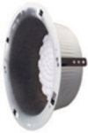 ROUND RECESSED ENCLOSURE 4 1/4