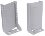 Equipment Mounting Bracket for Wall Mount Cabinets 5U Light Gray