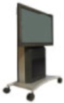 Single display cart, 75