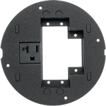 SystemOne Sub-Plate Extron or FSR & Power (1 MAAP & 2 AAP Series Adapter Plates)