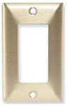 Decorator Cover Plate 1 Gang Brass