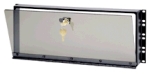 2 SPACE (3 1/2in. ) HINGED SMOKED PLEXI SECURITY COVER