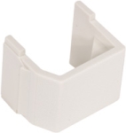 AV Connector Blank Module Office White (10 Pack)