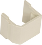 AV Connector Blank Module Electric Ivory (10 Pack)