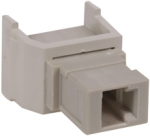 Opti-Channel Fiber Product Keystone Adapter MT-RJ Office White