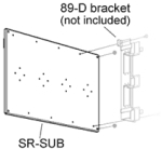 1 Sub-Plate Mounting Kit for 89-D Brackets