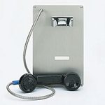 Durable Stainless Steel Flush Mount Panel Telephone for Ring-Down Operation Will Accept Incoming Calls and Relies on External Equipment to Control Calling