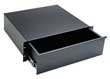 2 Space (3 1/2in. ) Utility Drawer Black Powder Coat Finish