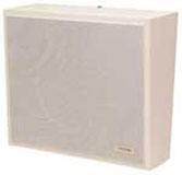 Wall Speaker- White Vinyl w/ Wht Grille