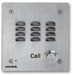 Vandal Resistant Handsfree Doorbox 14 Gauge Stainless Steel Faceplate Flush Mount with the included Rough-In Box or Surface Mount with Optional VE-5x5 with Enhanced Weather Protection (EWP)