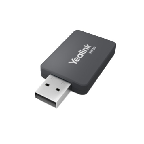 WF50 (v1) USB Wi-Fi dongle (not compatible with older discontinued Yealink phones)