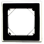 Mounting Plate Flush Outdoor Wht