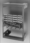 WM Series  Wall Mount Rack  18in. Deep  Black Powder Coat Finish
