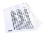 Adhesive Port Icon Labels Clear (Pack